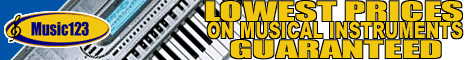 Lowest prices on musical instruments guaranteed